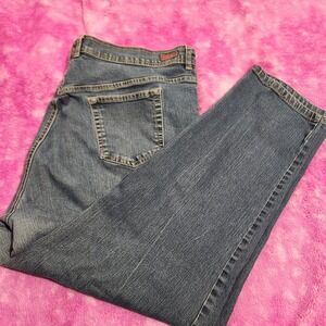 Gloria Vanderbilt Amanda Jeans Womens 22W Medium‎ Wash High Rise Tapered Denim
